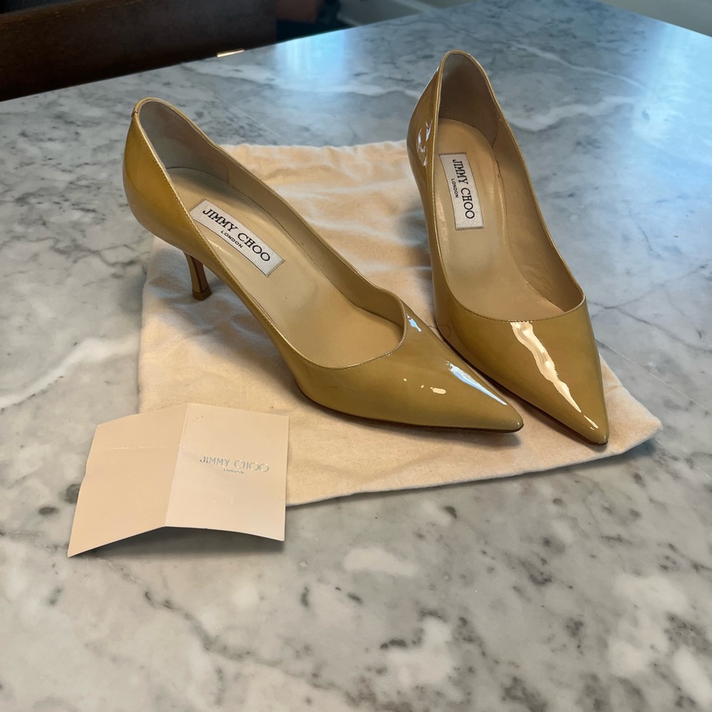 Jimmy Choo Romy, Used Them Once For A Wedding, Ve… - image 4